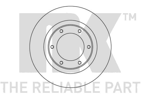 NF PARTS Jarrulevy 204542NF